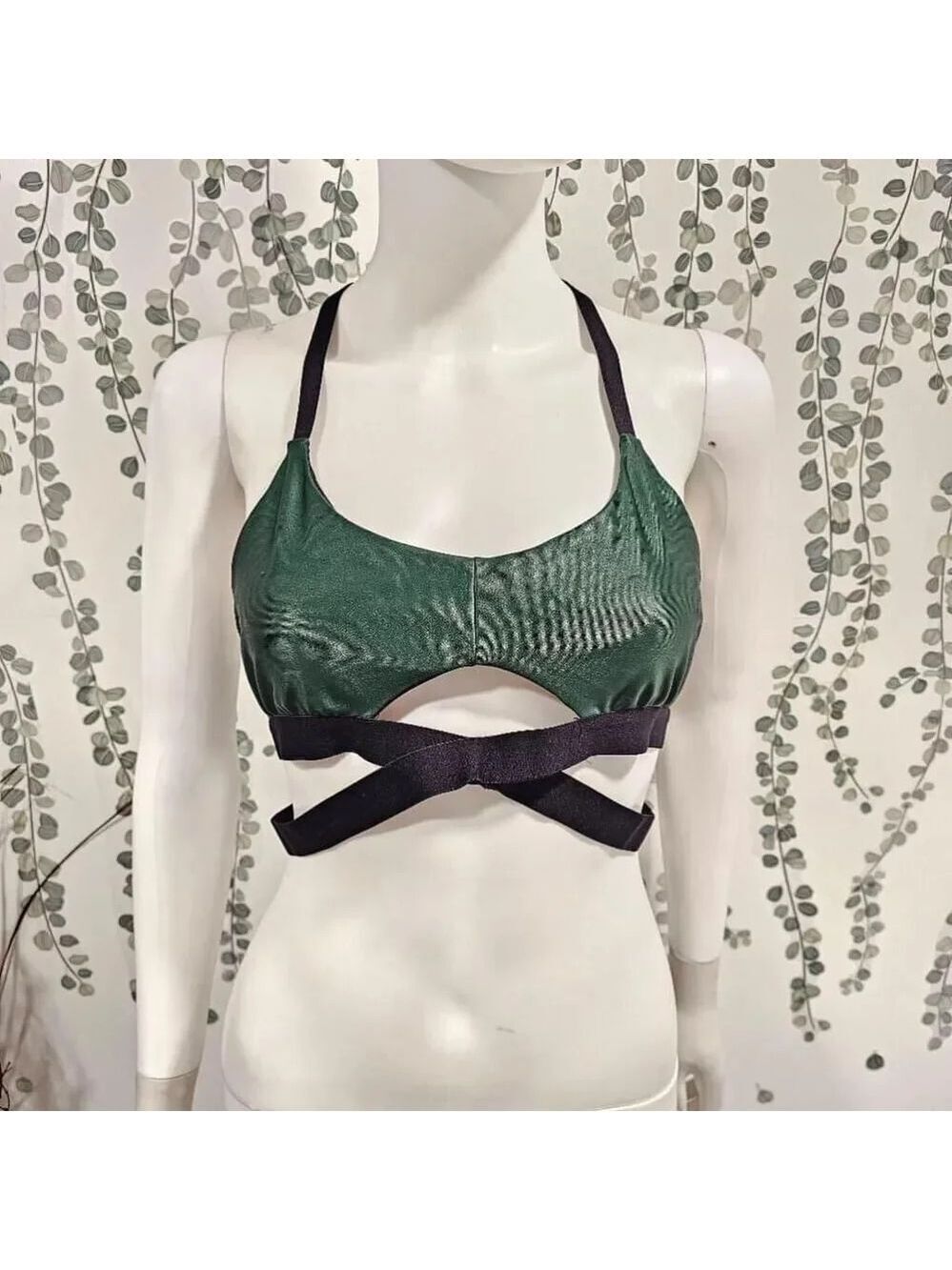 Koral Advanced Infinity Versatility Bra Sz M Green - Picture 2 of 9